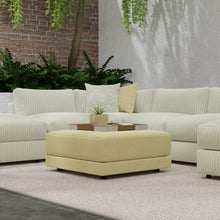 Load image into Gallery viewer, InsideOut Indoor Outdoor Performance Chartreuse Green Seafoam White Stripe Upholstery Fabric