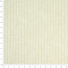 Load image into Gallery viewer, InsideOut Indoor Outdoor Performance Chartreuse Green Seafoam White Stripe Upholstery Fabric