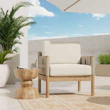 Load image into Gallery viewer, InsideOut Indoor Outdoor Performance Beige Cream Taupe Stripe Nautical Upholstery Fabric
