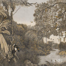 Load image into Gallery viewer, Schumacher Amazonia Wallpaper IK9001 / Sepia Tones