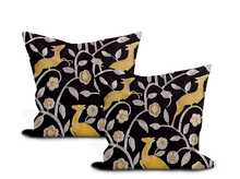 Load image into Gallery viewer, Schumacher Les Gazelles Au Bois Pillow Cover
