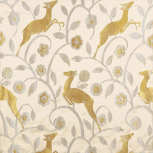 Load image into Gallery viewer, Pair of Custom Made Schumacher Les Gazelles Au Bois Pillow Covers - Both Sides