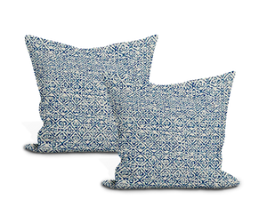 Schumacher Sarong Weave Indoor/Outdoor Pillow Cover