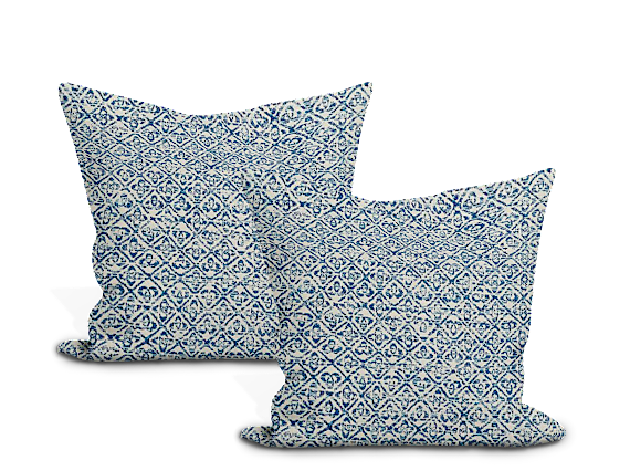 Schumacher Sarong Weave Indoor/Outdoor Pillow Cover