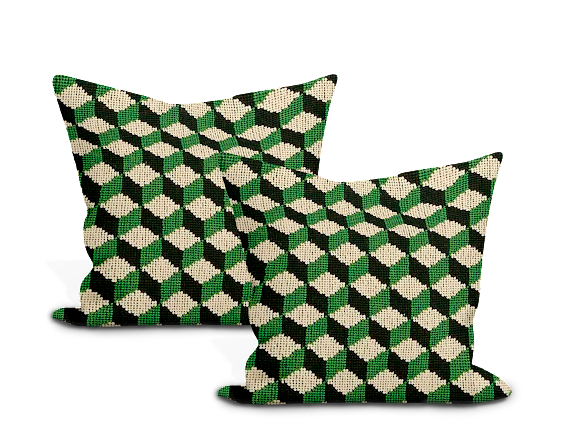 Schumacher Atwood Épinglé Pillow Cover