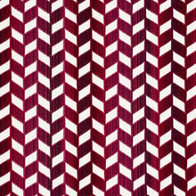 Load image into Gallery viewer, Pair of Custom Made Schumacher Chevron Strié Velvet Pillow Covers - Both Sides
