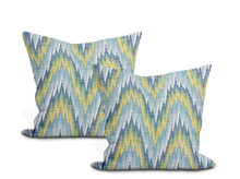 Load image into Gallery viewer, Schumacher Ibiza Flamestitch Pillow Cover