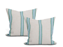 Load image into Gallery viewer, Schumacher Garden Stripe Indoor/Outdoor Pillow Cover
