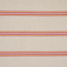 Load image into Gallery viewer, Pair of Custom Made Schumacher Garden Stripe Indoor/Outdoor Pillow Covers - Both Sides