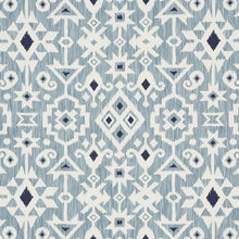 Load image into Gallery viewer, Pair of Custom Made Schumacher Crusoe Ikat Pillow Covers - Both Sides