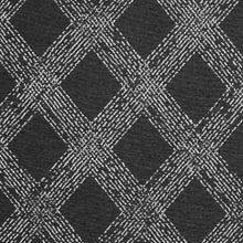 Load image into Gallery viewer, Bella Dura Dashing Slate Dark Gray Off White Abstract Geometric Indoor Outdoor Water Resistant Upholstery Fabric