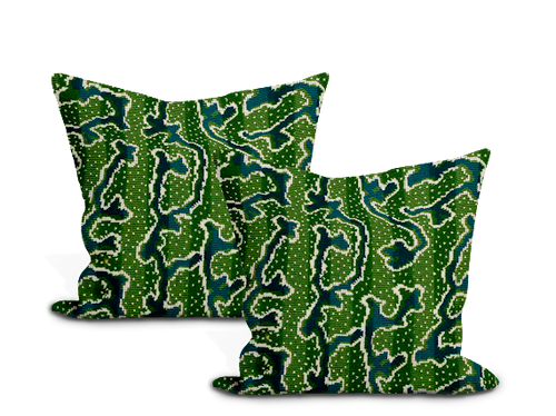 Schumacher Corail Velvet Pillow Cover