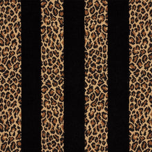 Load image into Gallery viewer, Pair of Custom Made Schumacher Guepard Stripe Velvet Pillow Covers - Both Sides
