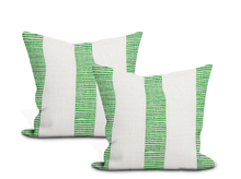 Load image into Gallery viewer, Schumacher Ketley Performance Stripe Pillow Cover