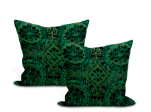 Load image into Gallery viewer, Schumacher Suzani Strie Velvet Pillow Cover