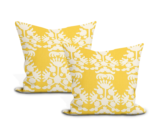 Schumacher Cybele Embroidery Pillow Cover