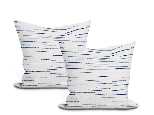 Schumacher Leland Stripe Pillow Cover