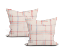 Load image into Gallery viewer, Schumacher Nils Plaid Linen Pillow Cover