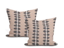 Load image into Gallery viewer, Schumacher Alva Hand Block Print Pillow Cover