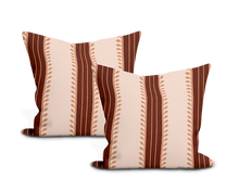 Load image into Gallery viewer, Schumacher Etruscan Stripe Pillow Cover