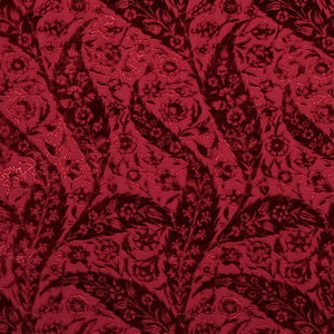 Pair of Custom Made Schumacher Saz Paisley Silk Velvet Pillow Covers - Both Sides