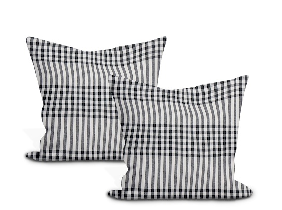 Schumacher Bergen Plaid Pillow Cover