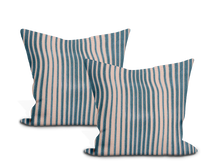 Load image into Gallery viewer, Schumacher Chimay Stripe Velvet Pillow Cover