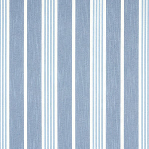 Pair of Custom Made Schumacher Hampton Stripe Indoor/Outdoor Pillow Covers - Both Sides