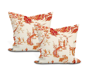 Schumacher Chinois Pillow Cover