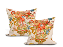 Load image into Gallery viewer, Schumacher Lansdale Bouquet Pillow Cover