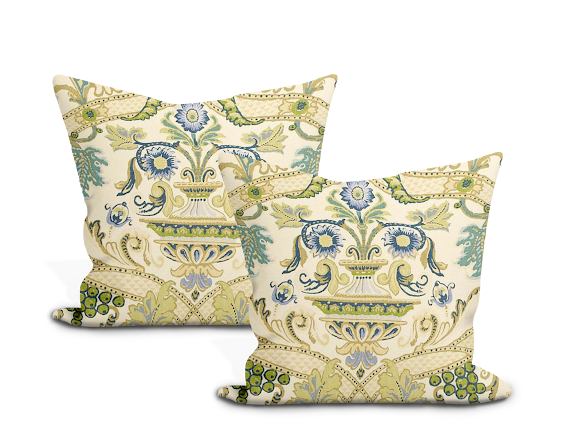 Schumacher Fontenay Vase Pillow Cover