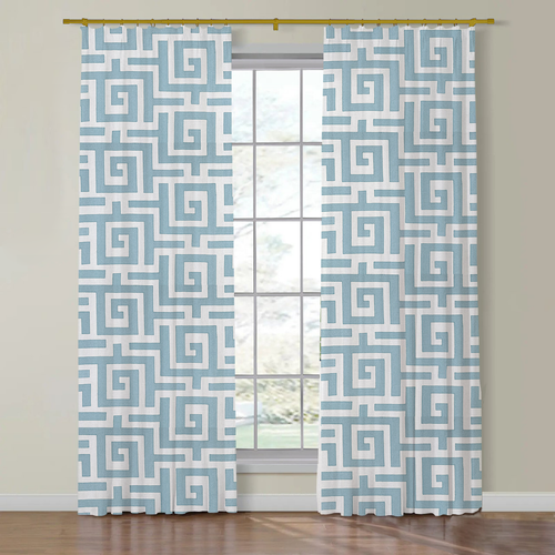 Thibaut TULUM APPLIQUE Side Drapery Panels