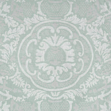 Load image into Gallery viewer, Set of Two Made to Order Thibaut Earl Damask Side Drapery Panels