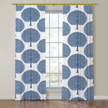 Load image into Gallery viewer, Thibaut Mulberry tree Side Drapery Panels