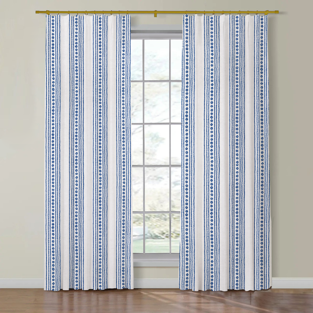 Thibaut New Haven stripe Drapery | Fabric Bistro | Columbia
