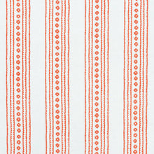 Load image into Gallery viewer, Set of Two Made to Order Thibaut New Haven Stripe Side Drapery Panels