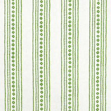 Load image into Gallery viewer, Set of Two Made to Order Thibaut New Haven Stripe Side Drapery Panels
