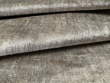 Load image into Gallery viewer, Remnant Fabricut Atelier Velvet Pearl Taupe Abstract Upholstery Fabric