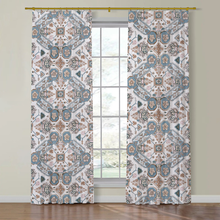 Load image into Gallery viewer, Thibaut Persian carpet Side Drapery Panels