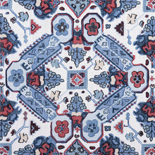 Load image into Gallery viewer, Set of Two Made to Order Thibaut Persian Carpet Side Drapery Panels