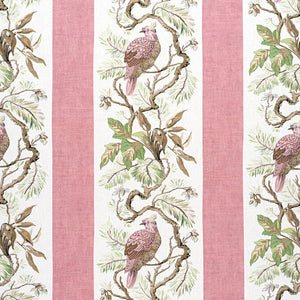 Set of Two Made to Order Thibaut Williamson Side Drapery Panels