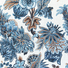 Load image into Gallery viewer, Set of Two Made to Order Thibaut Floral Gala Side Drapery Panels