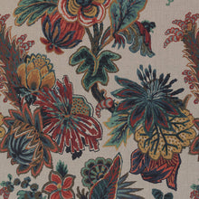 Load image into Gallery viewer, Set of Two Made to Order Thibaut Floral Gala Side Drapery Panels