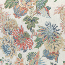 Load image into Gallery viewer, Set of Two Made to Order Thibaut Floral Gala Side Drapery Panels