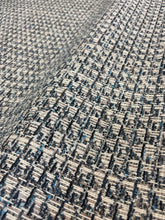 Load image into Gallery viewer, Brunschwig &amp; Fils Kerlin Blue Ivory Taupe Basketweave Texture Water Resistant Heavy Woven Fabric STA 6415