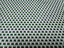 Load image into Gallery viewer, Cowtan &amp; Tout Manuel Canovas Lipari Pomme Basketweave Vibrant Kelly Green And White Reversible Woven Upholstery Fabric
