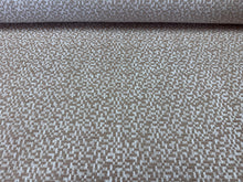 Load image into Gallery viewer, Brentano Nirvana Pineapple Smoothie Chenille Woven Beige White Small Scale Geometric Tri-sisant Upholstery Fabric