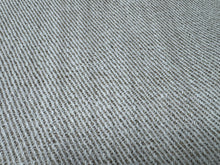 Load image into Gallery viewer, Remnant Schumacher Everett Performance Twill Dove Beige White Water Resistant Upholstery Fabric