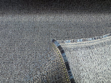 Load image into Gallery viewer, Westwood 03/Sapphire Heavy Variegated Weave Blue Gray Beige Black Water Resistant Woven Upholstery Fabric
