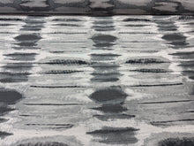 Load image into Gallery viewer, Kravet Tantino Charcoal Black Gray Off White Woven Abstract Upholstery Fabric